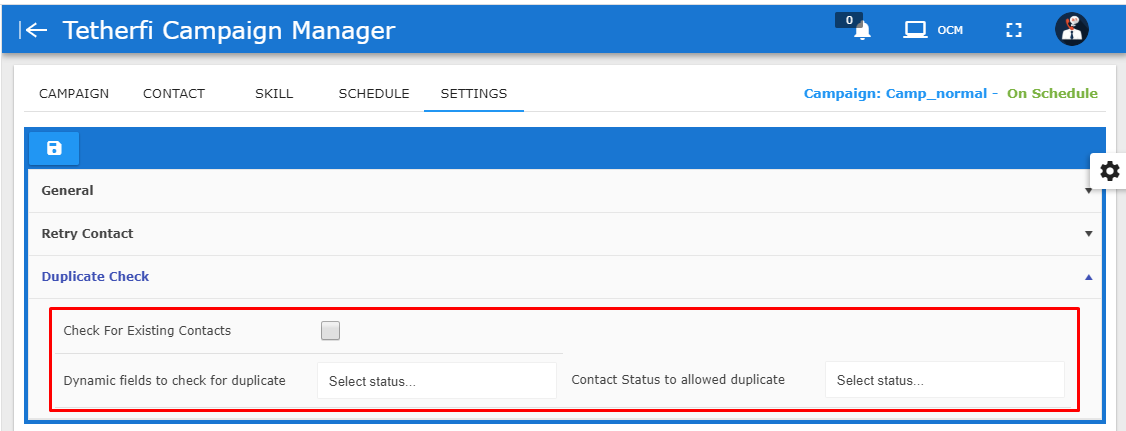 duplicate check fields