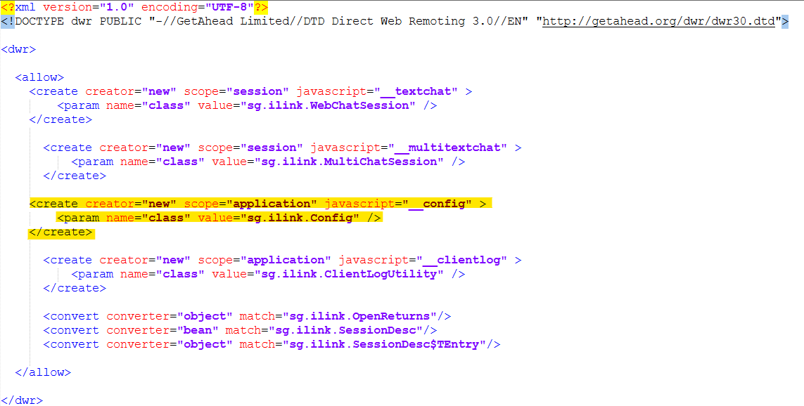 DWRxml